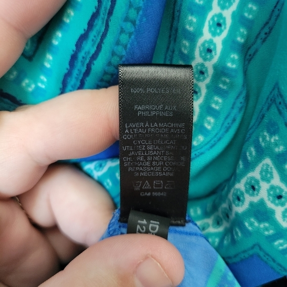 EXPRESS spaghetti strap faux wrap dress - Picture 6 of 6